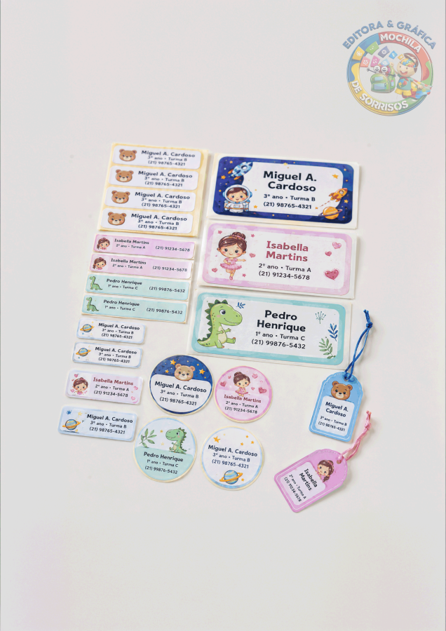 Etiquetas Personalizadas Kit 1