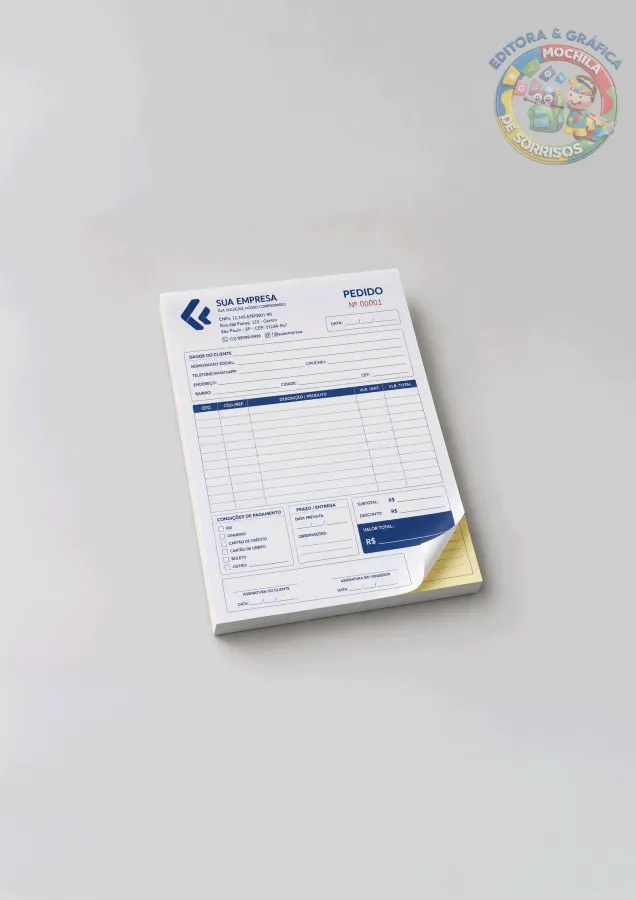 Bloco de Pedidos